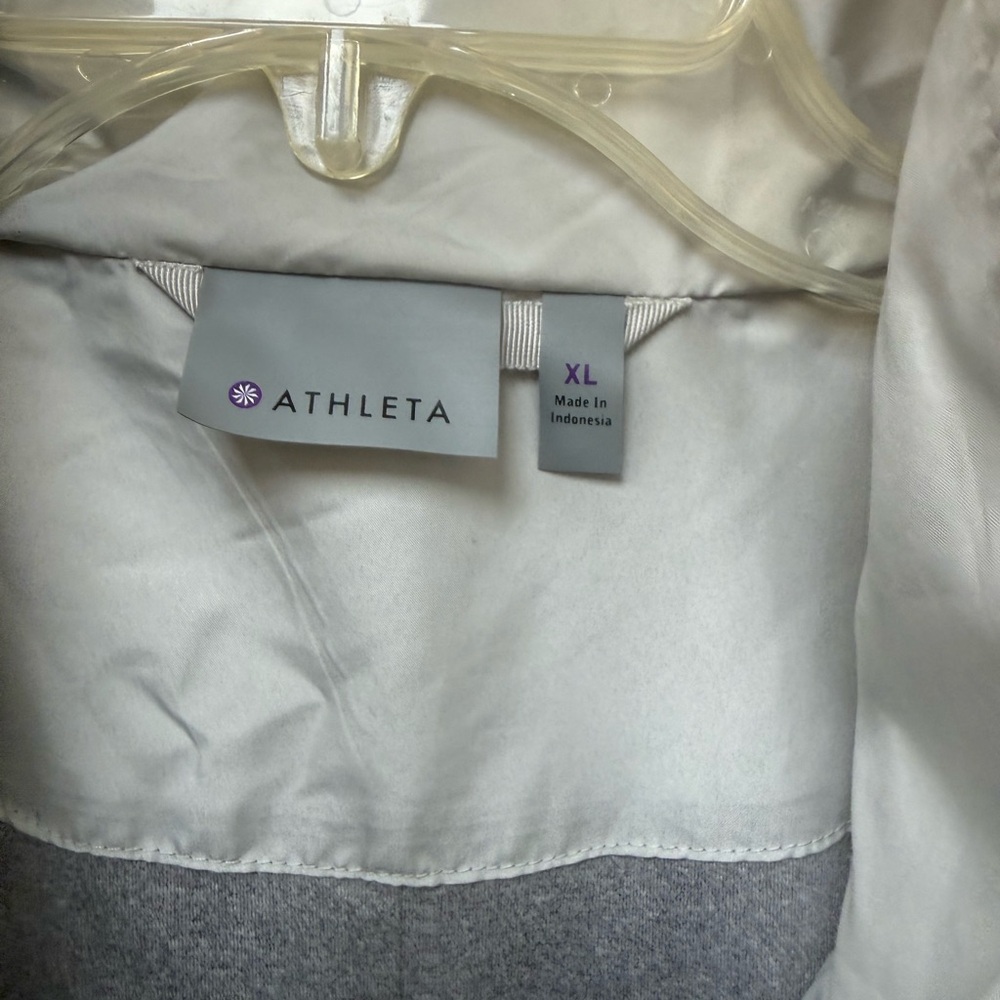 Athleta Silver Gray Jacket - Picture 3 of 3